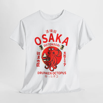 Osaka Drunken Octopus T-Shirt - Retro Au Go Go