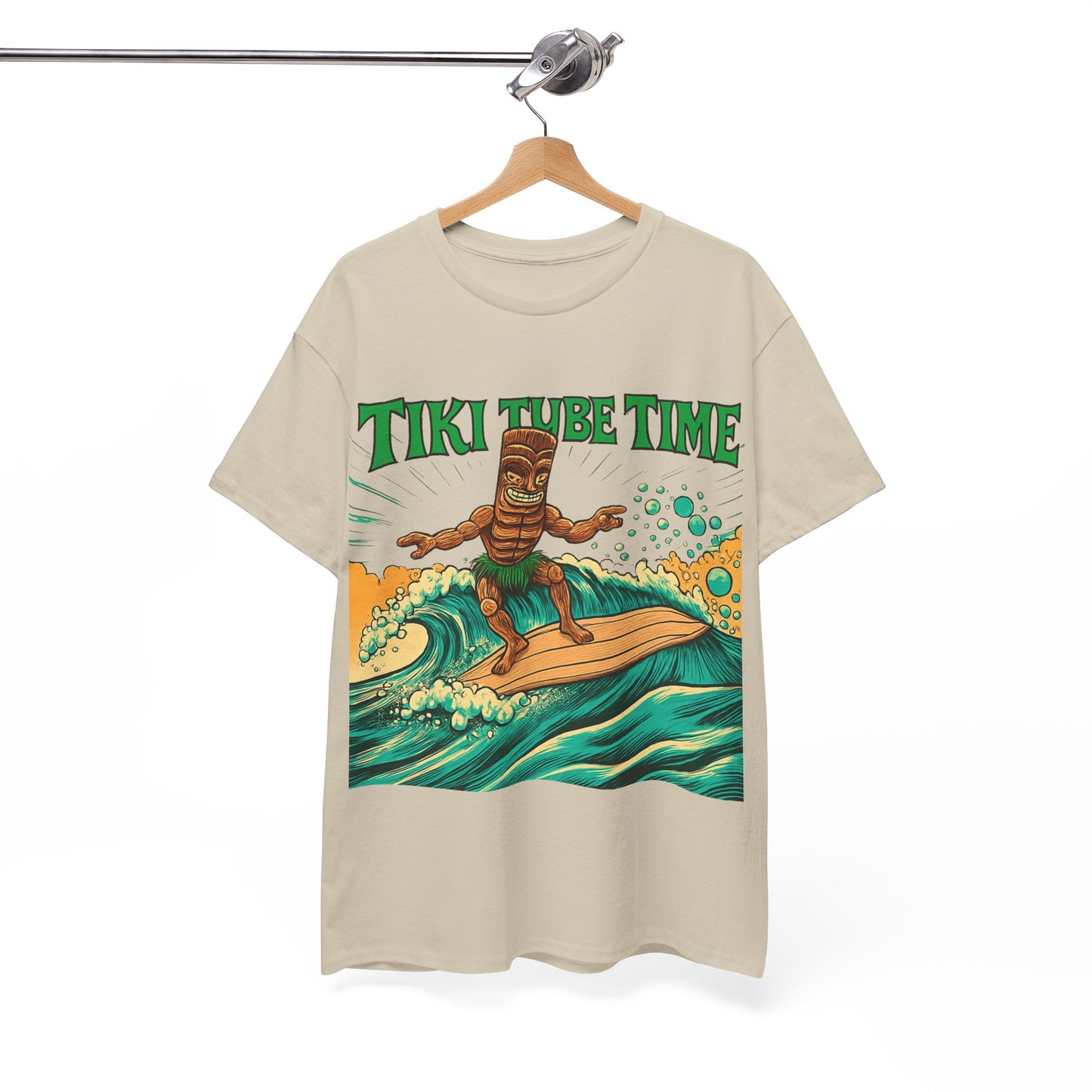 Tiki Tube Time T-shirt - Retro Au Go Go