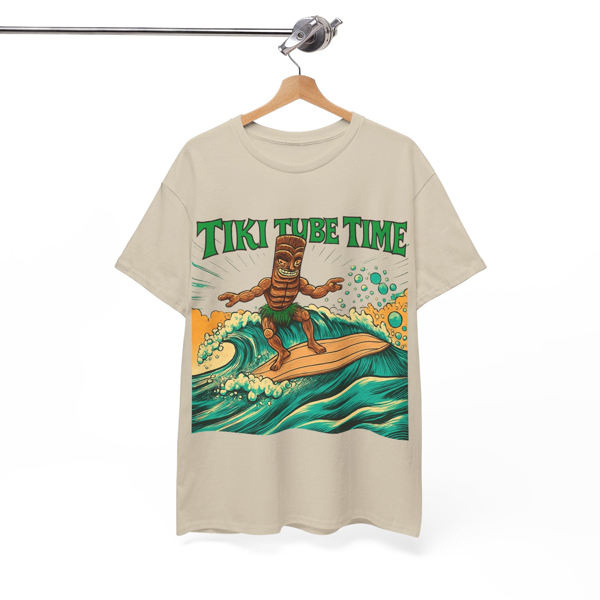 Tiki Tube Time T-shirt - Retro Au Go Go