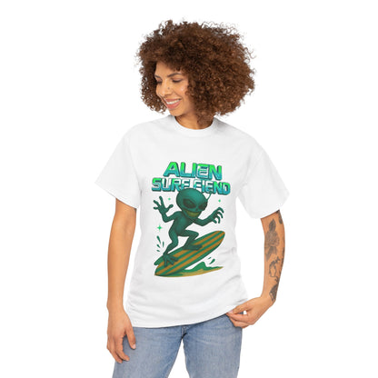 Alien Surf Fiend T-shirt - Retro Au Go Go