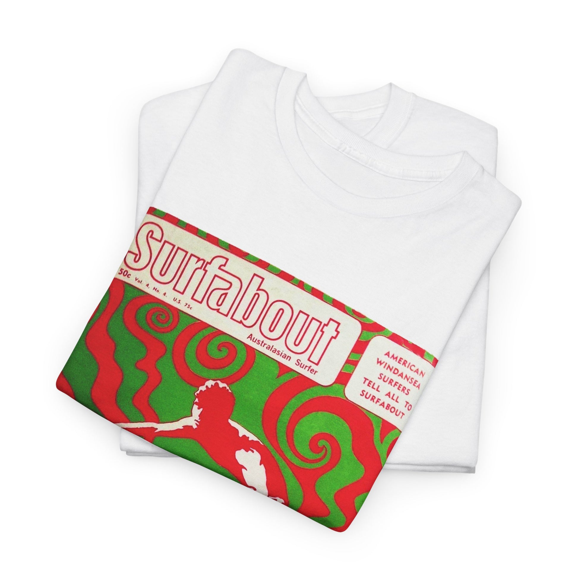 Surfabout Magazine T-shirt - Retro Au Go Go