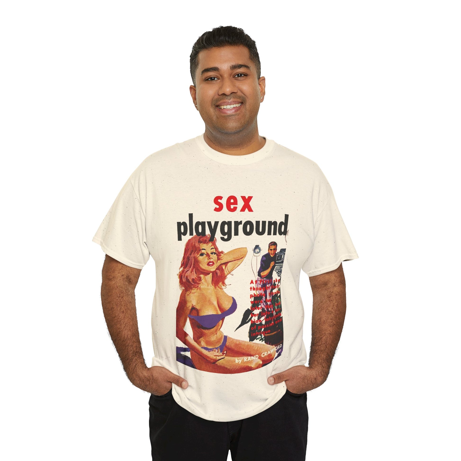 Sex Playground T-shirt - Retro Au Go Go