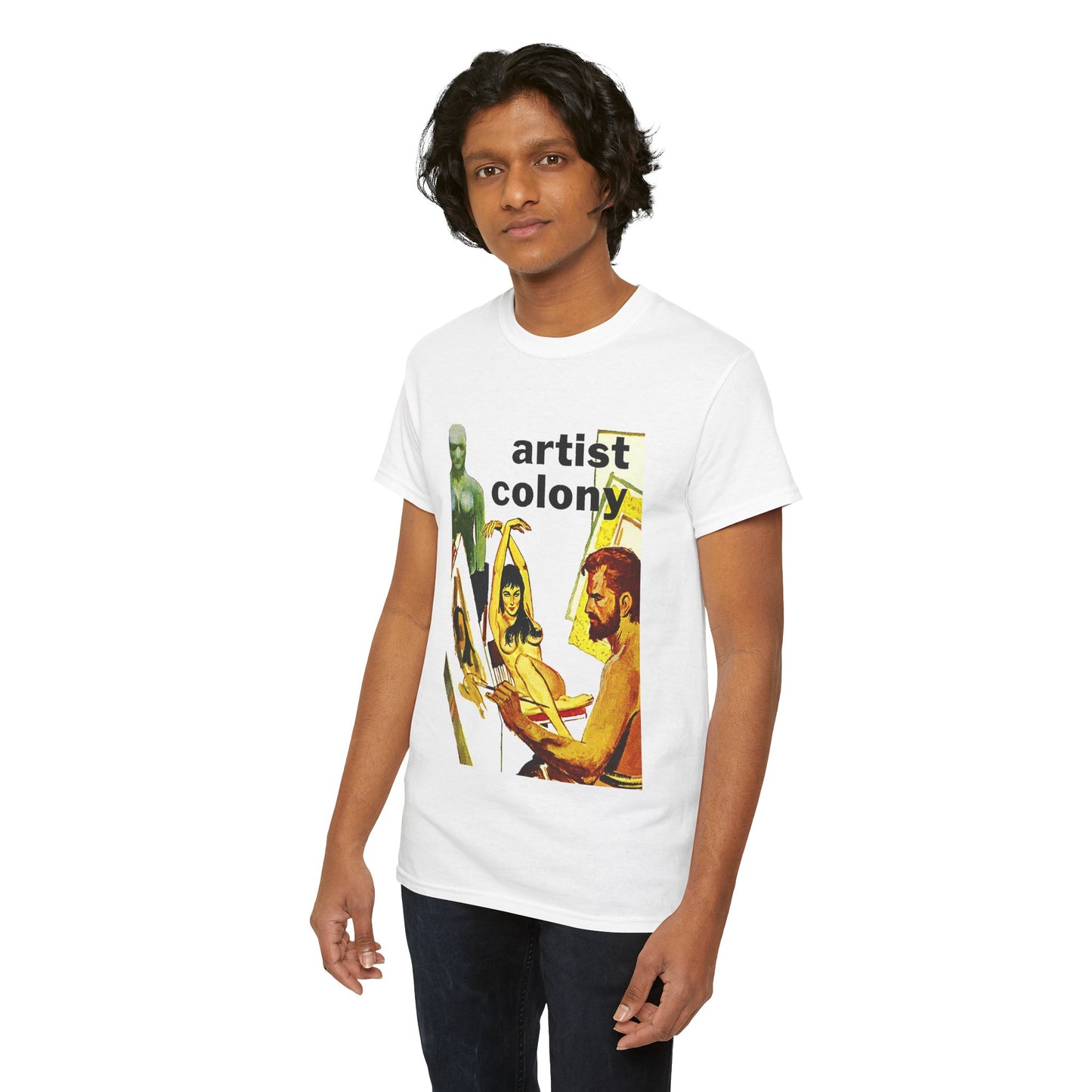 Artist Colony T-shirt - Retro Au Go Go