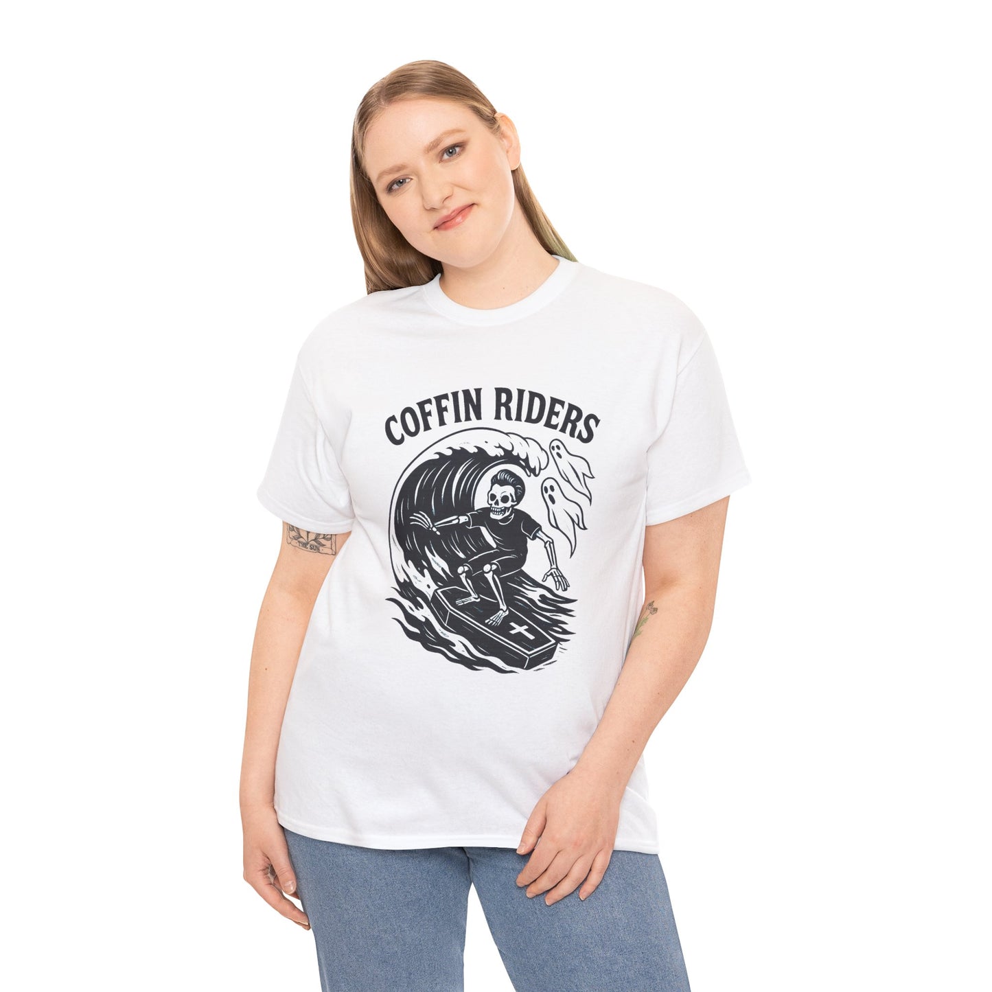 Coffin Riders T-shirt - Retro Au Go Go