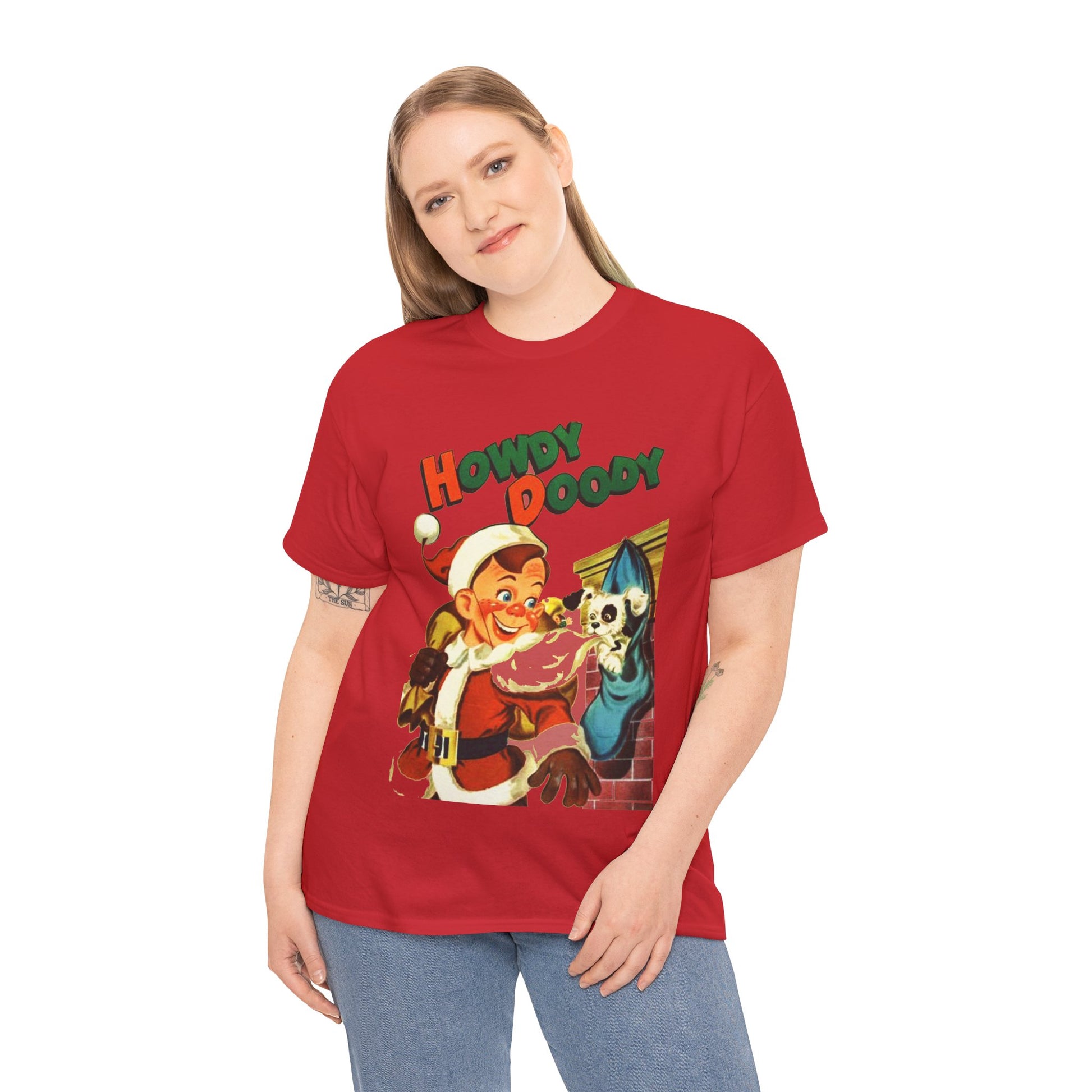 Howdy Doody Christmas T-shirt - Retro Au Go Go