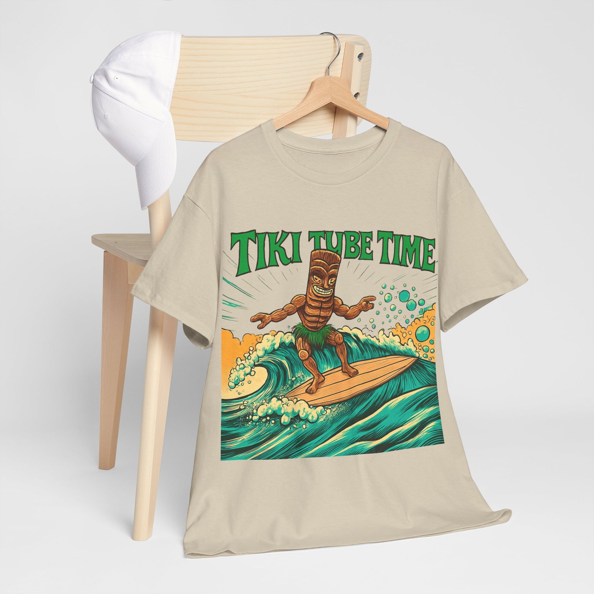 Tiki Tube Time T-shirt - Retro Au Go Go
