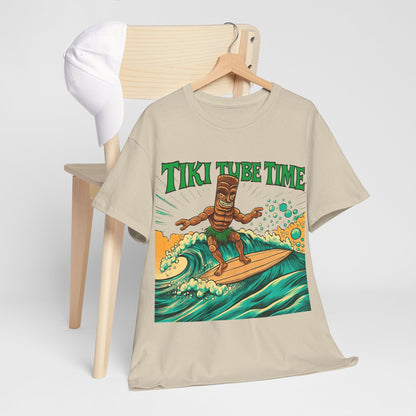 Tiki Tube Time T-shirt - Retro Au Go Go
