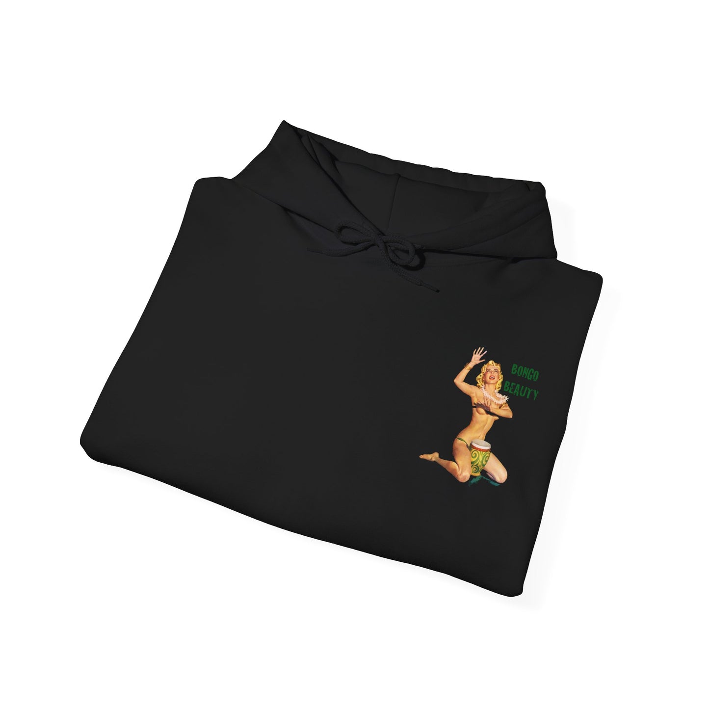 Bongo Beauty Hooded Sweatshirt - Retro Au Go Go