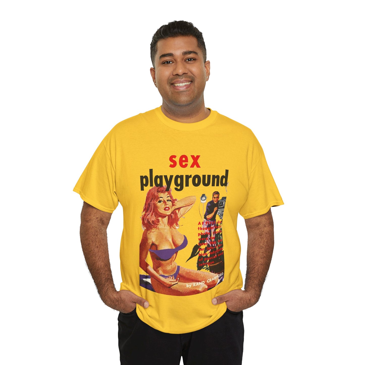 Sex Playground T-shirt - Retro Au Go Go