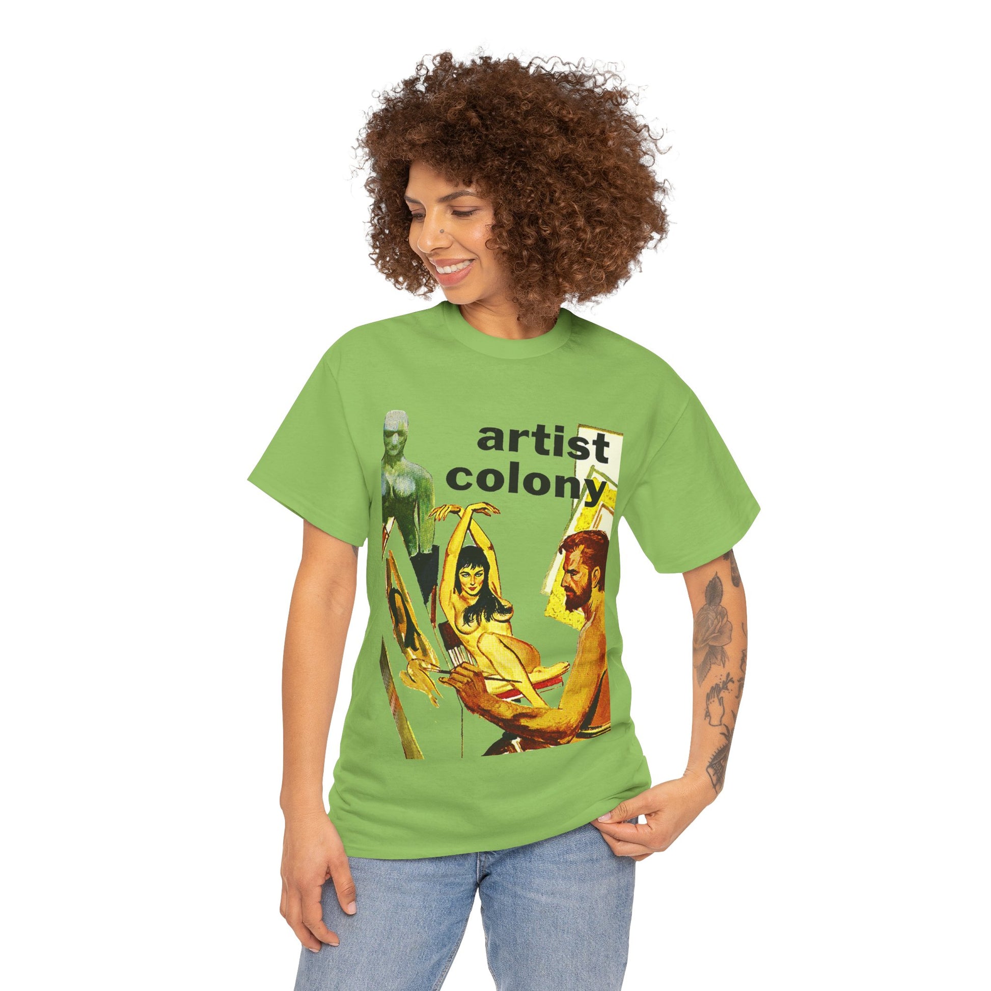 Artist Colony T-shirt - Retro Au Go Go
