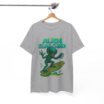 Alien Surf Fiend T-shirt - Retro Au Go Go