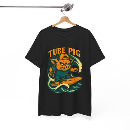Tube Pig T-shirt - Retro Au Go Go