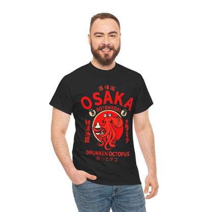 Osaka Drunken Octopus T-Shirt - Retro Au Go Go