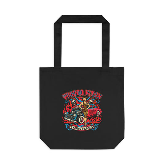 Voodoo Vixen Tote Bag - Retro Au Go Go