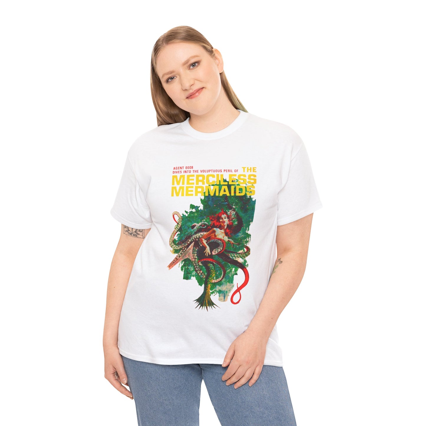 Merciless Mermaids T-shirt - Retro Au Go Go