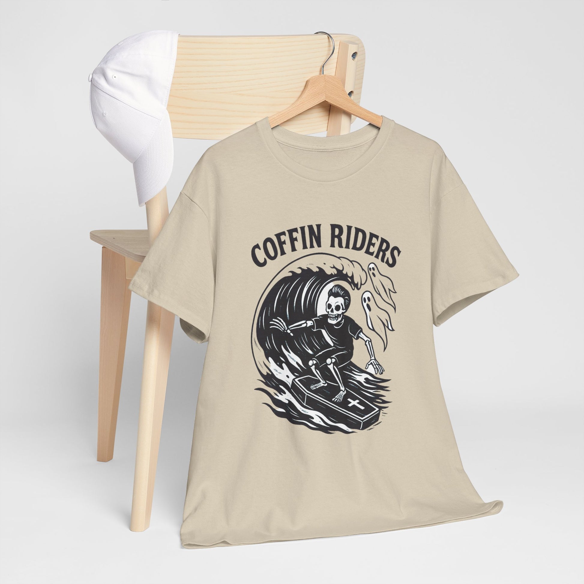 Coffin Riders T-shirt - Retro Au Go Go