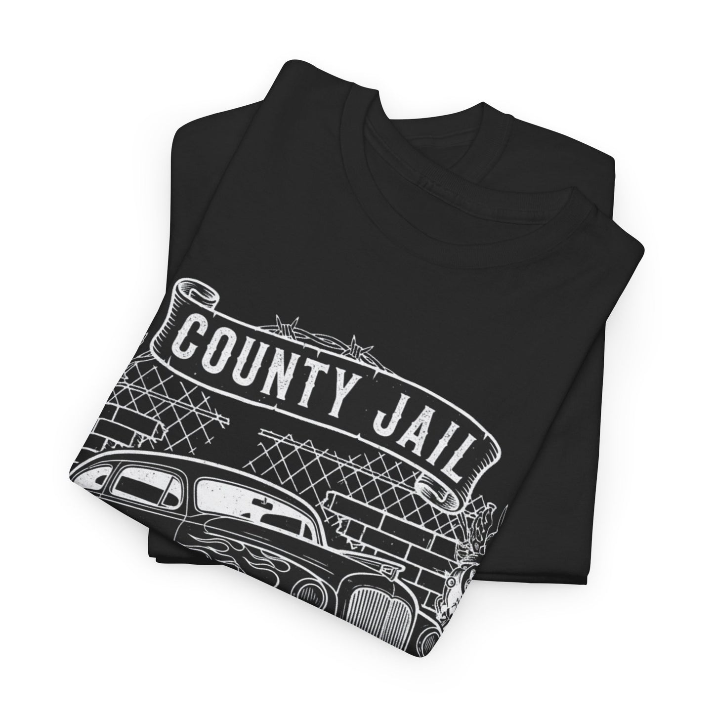 County Jail T-Shirt - Retro Au Go Go