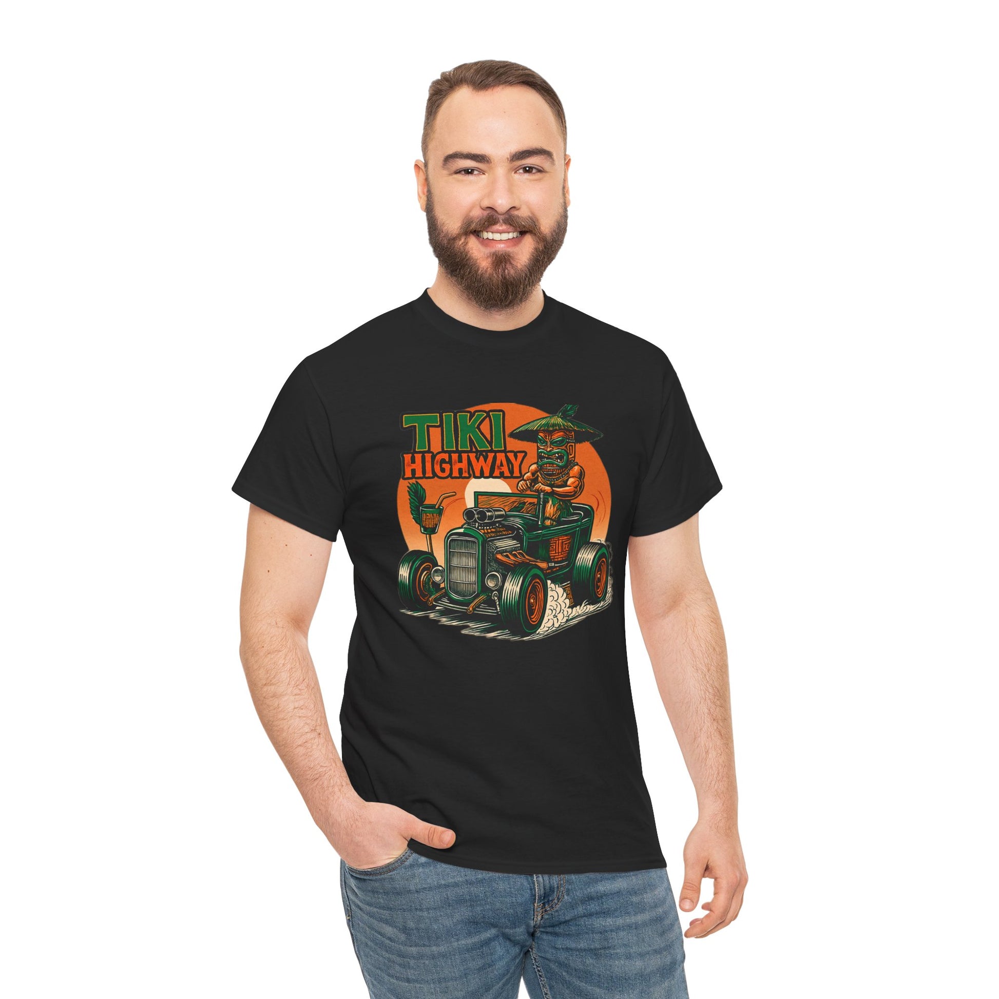 Tiki Highway T-shirt - Retro Au Go Go