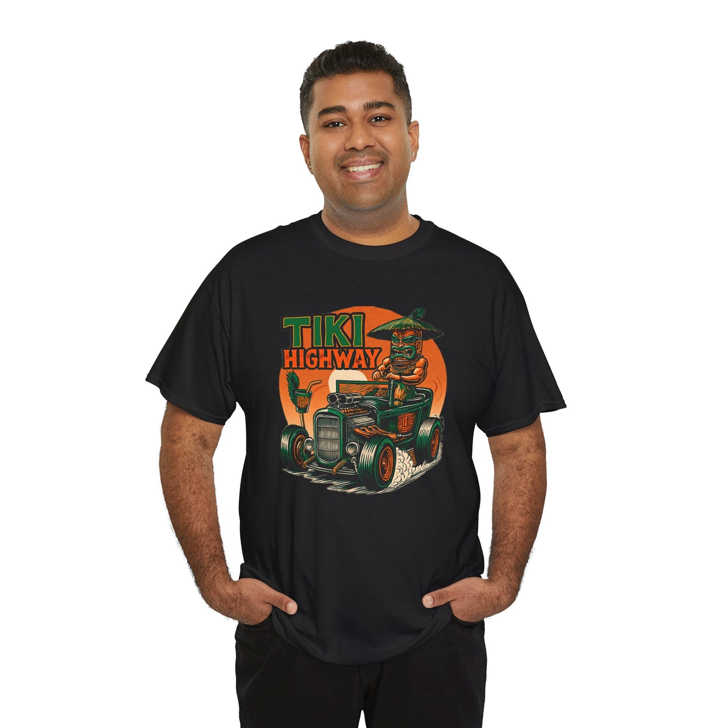 Tiki Highway T-shirt - Retro Au Go Go