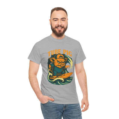 Tube Pig T-shirt - Retro Au Go Go