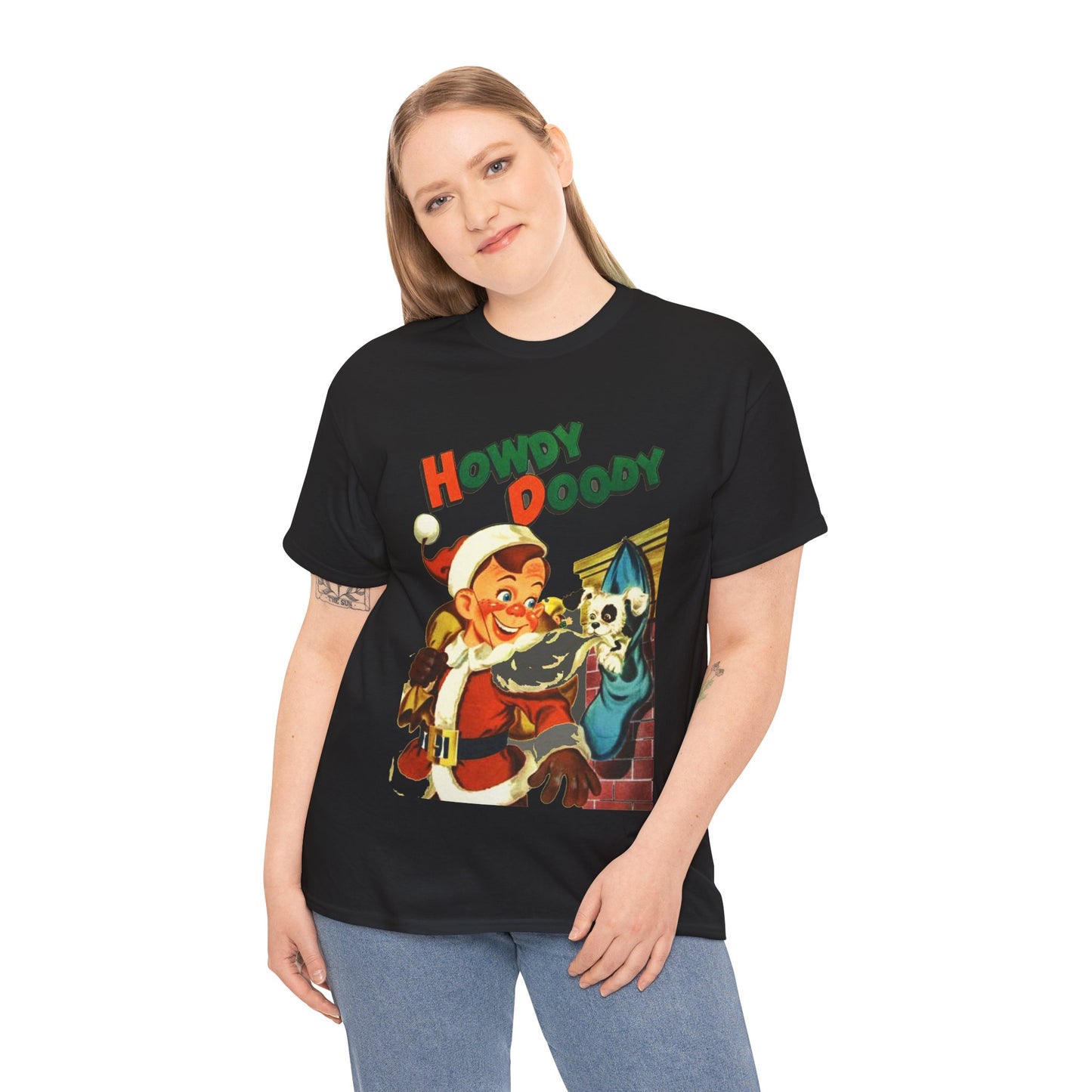 Howdy Doody Christmas T-shirt - Retro Au Go Go