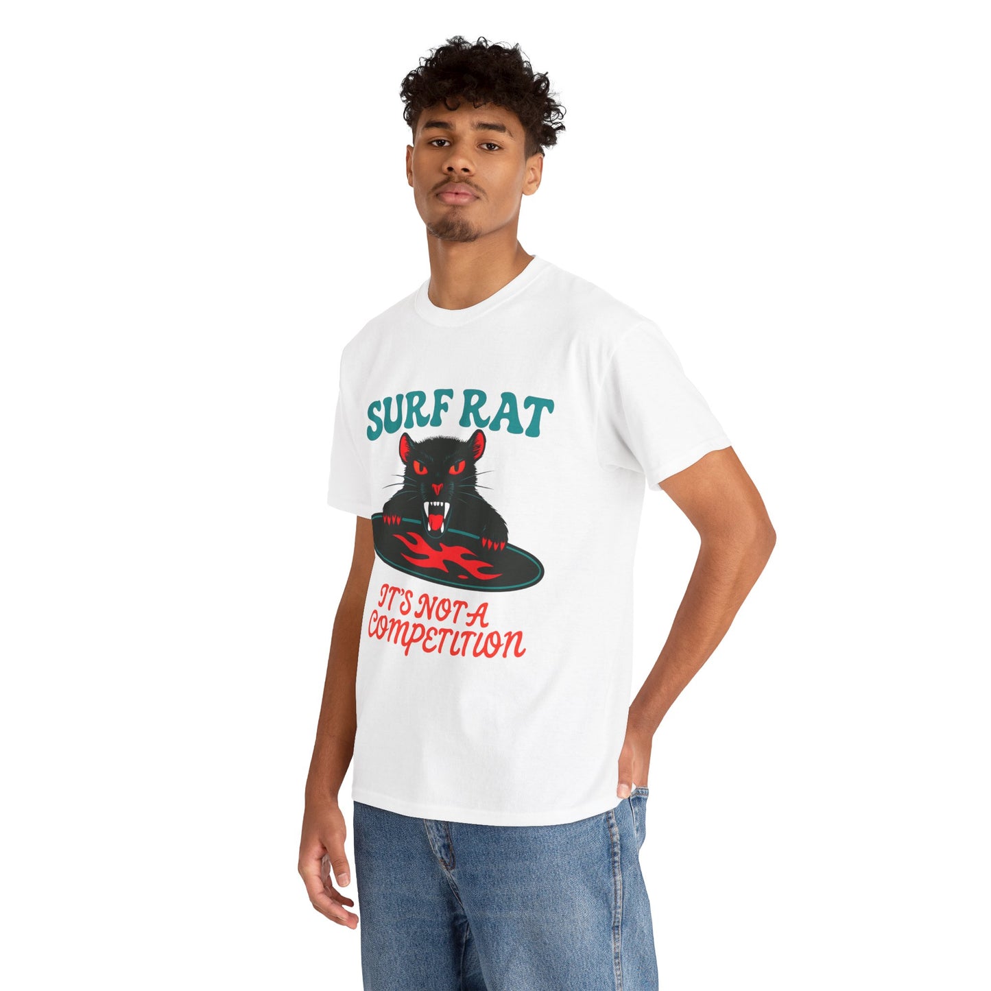 Surf Rat T-shirt - Retro Au Go Go