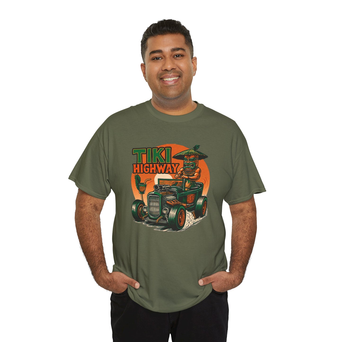 Tiki Highway T-shirt - Retro Au Go Go