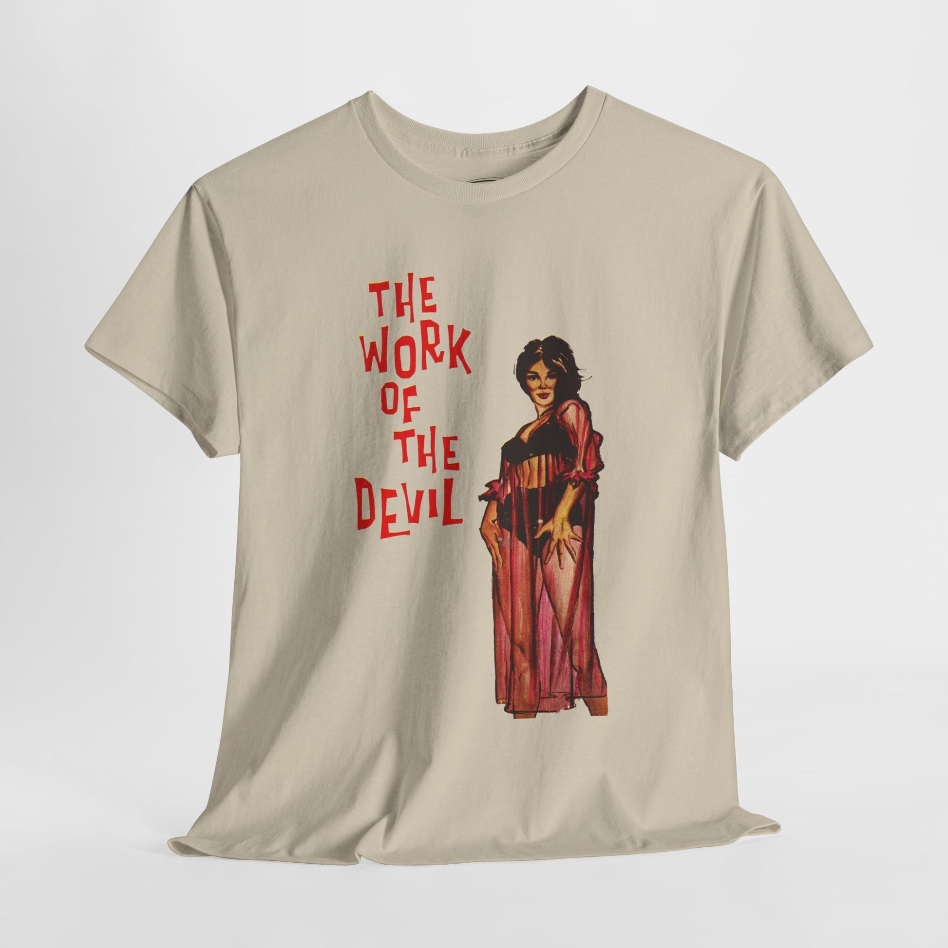 The Work Of The Devil T-shirt - Retro Au Go Go