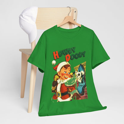 Howdy Doody Christmas T-shirt - Retro Au Go Go