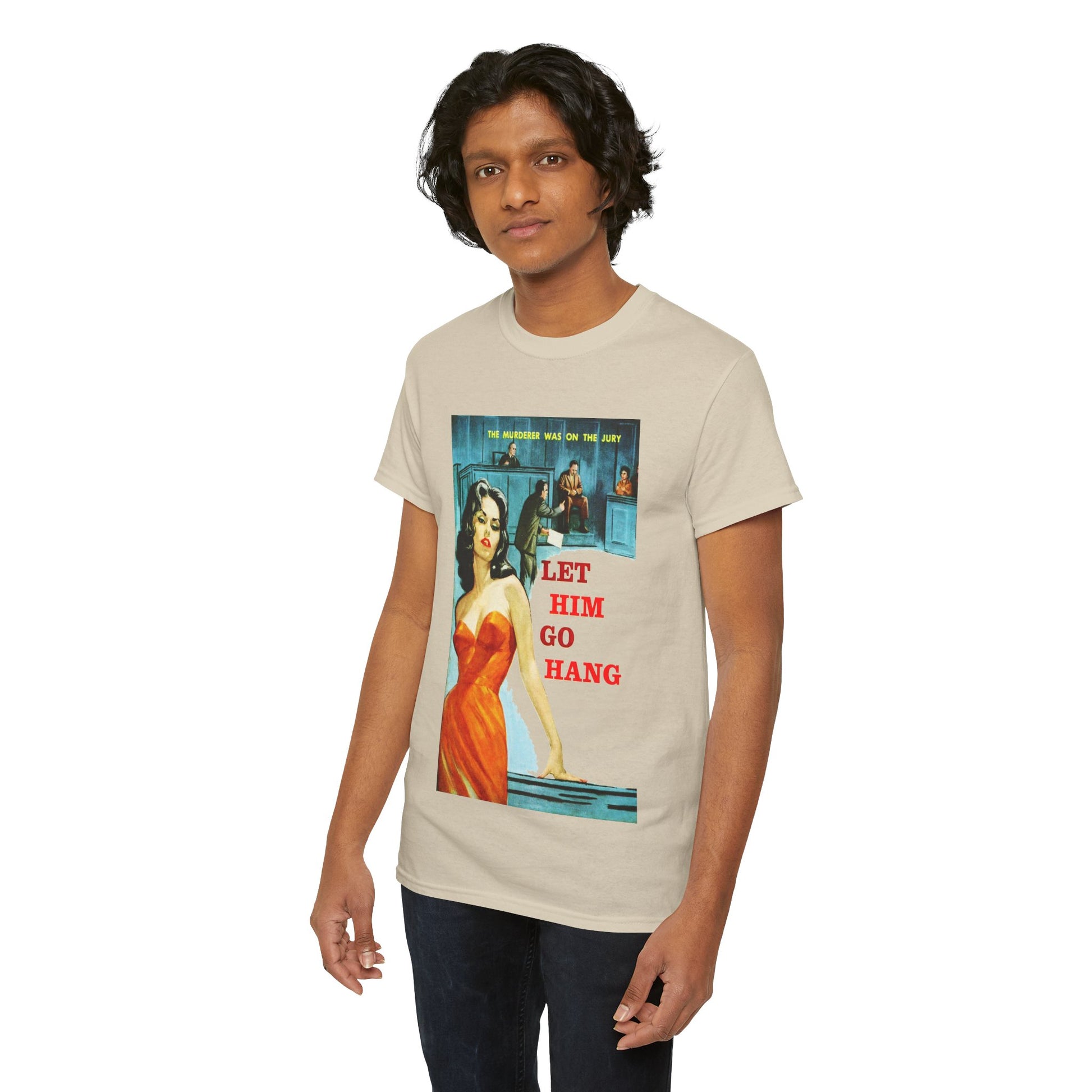 Let Him Go Hang T-shirt - Retro Au Go Go