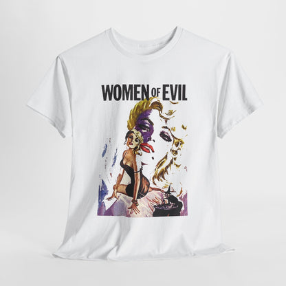 Women Of Evil T-shirt - Retro Au Go Go