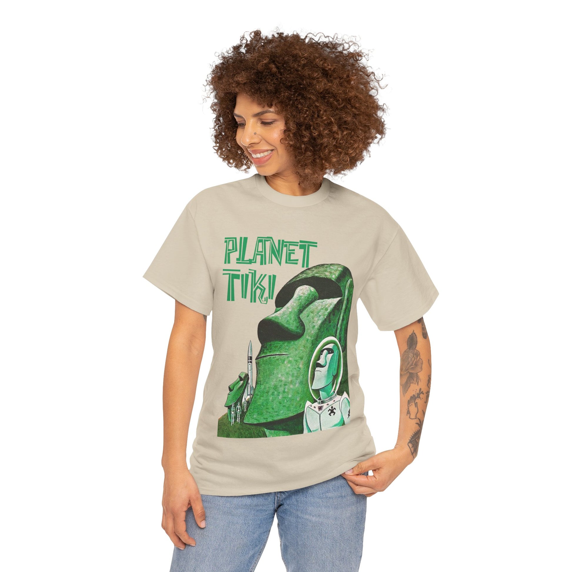 Planet Tiki T-shirt - Retro Au Go Go