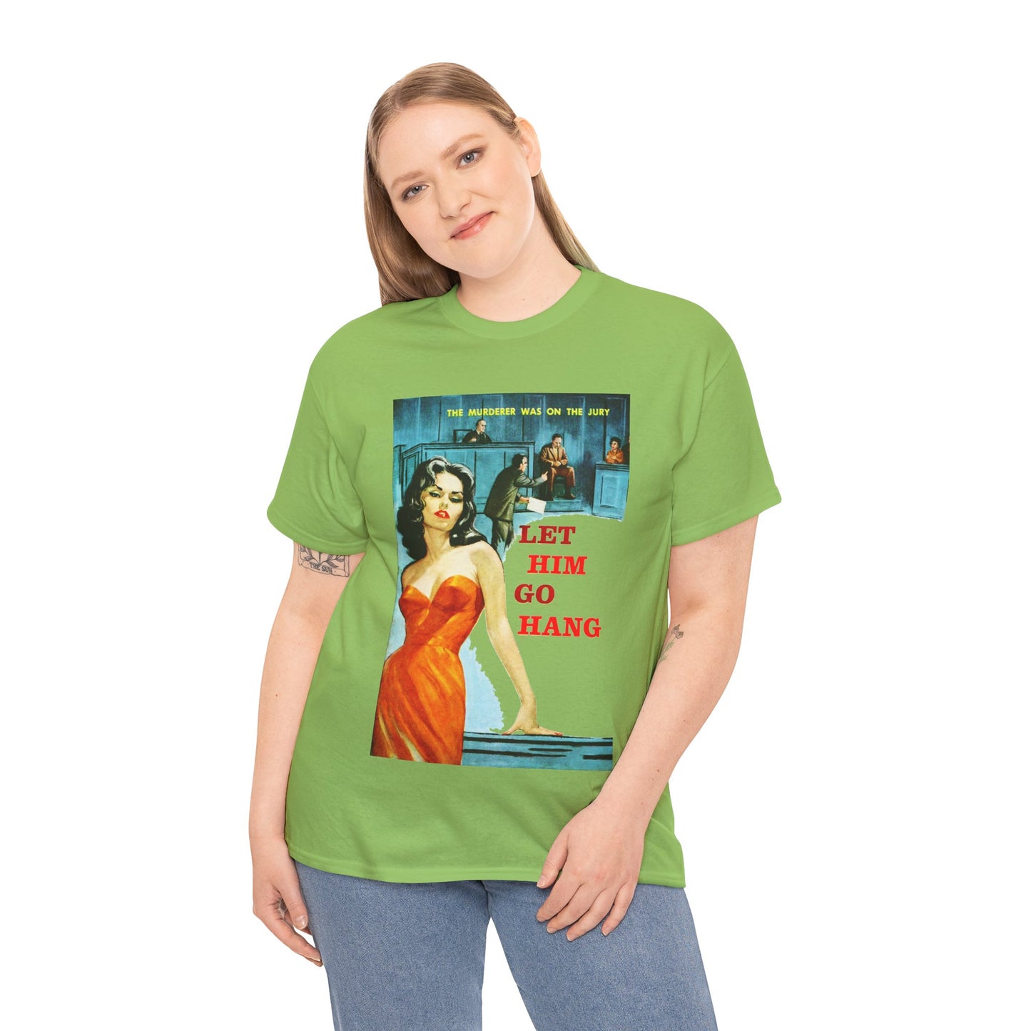 Let Him Go Hang T-shirt - Retro Au Go Go