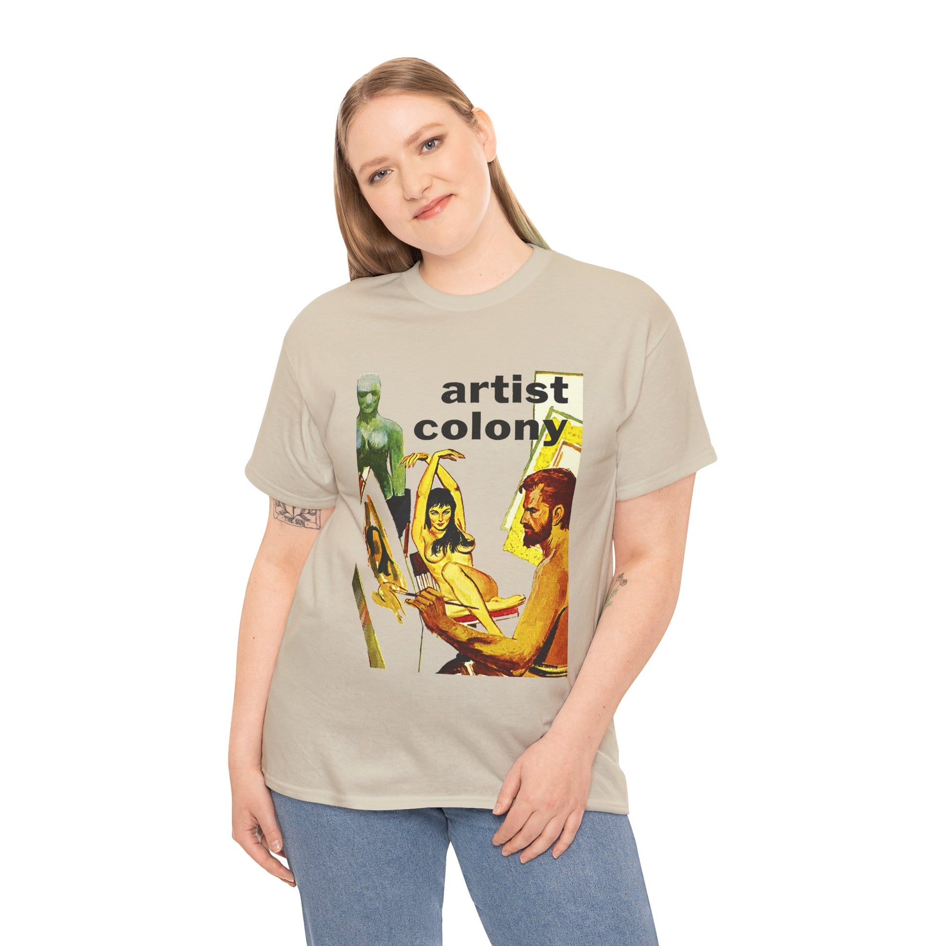 Artist Colony T-shirt - Retro Au Go Go