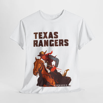 Texas Rangers T-Shirt - Retro Au Go Go