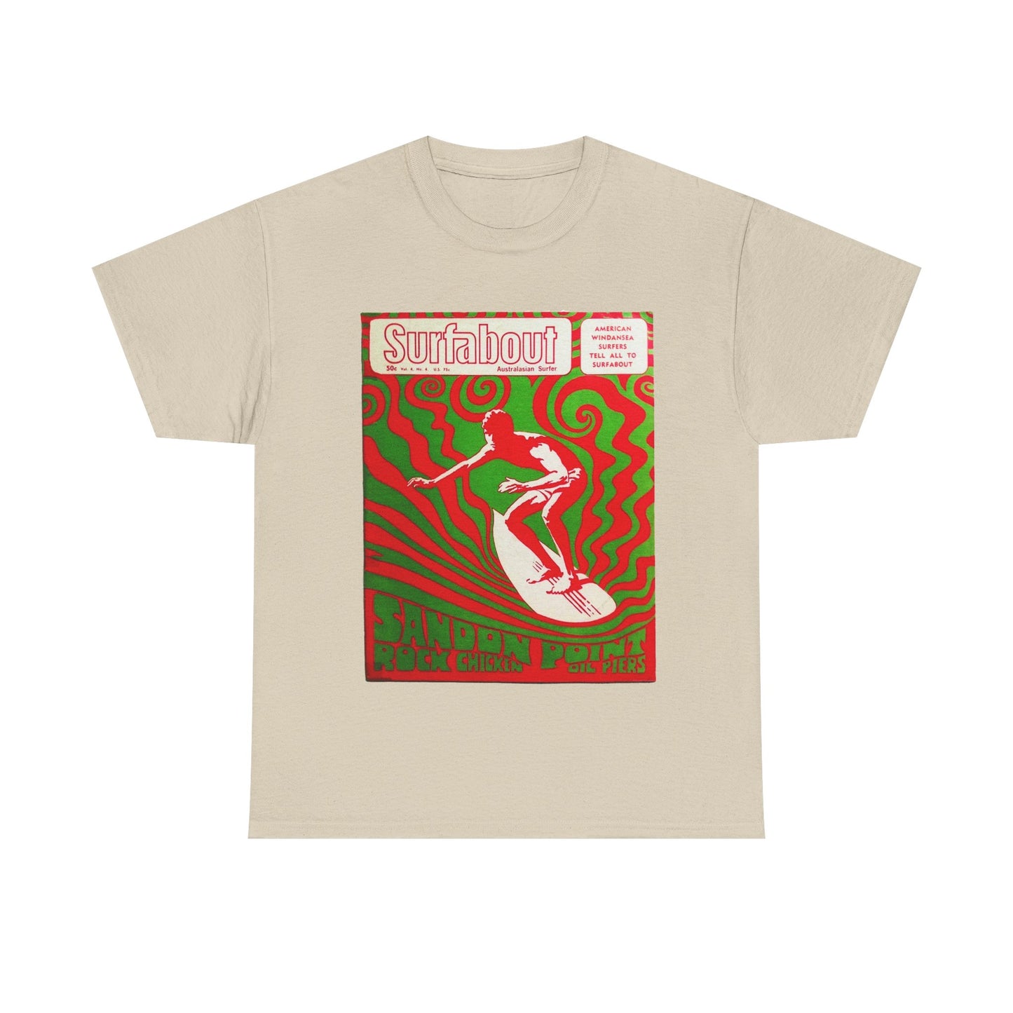 Surfabout Magazine T-shirt - Retro Au Go Go