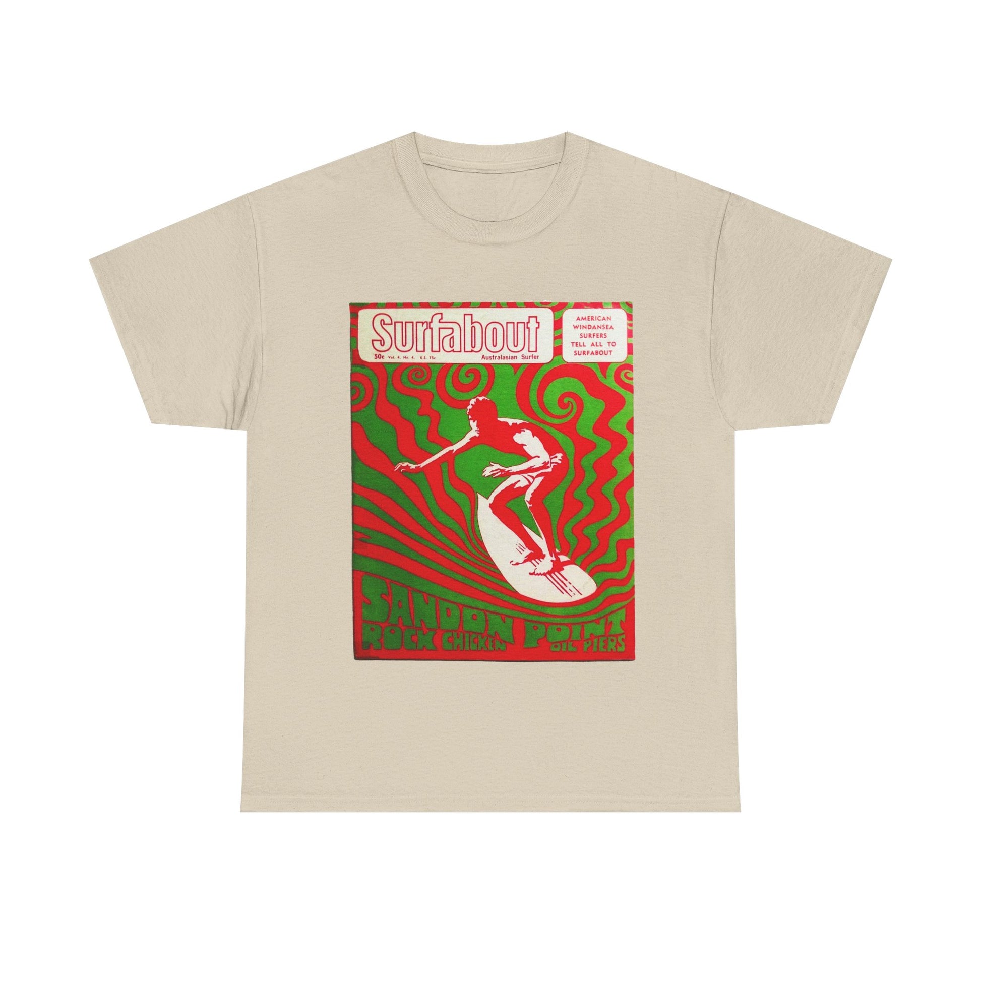 Surfabout Magazine T-shirt - Retro Au Go Go