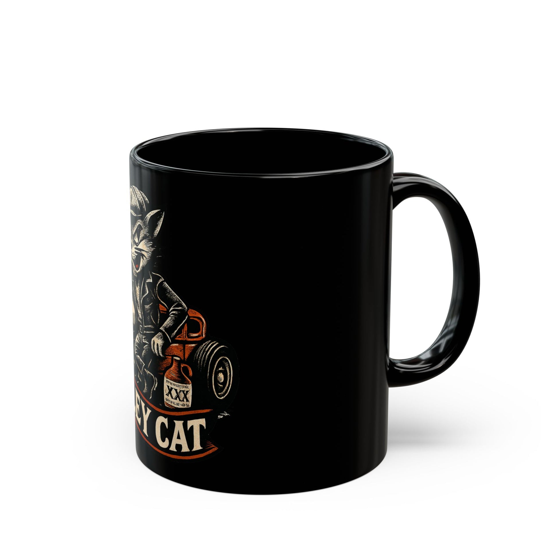 Alley Cat Coffee Tea Mug - Retro Au Go Go