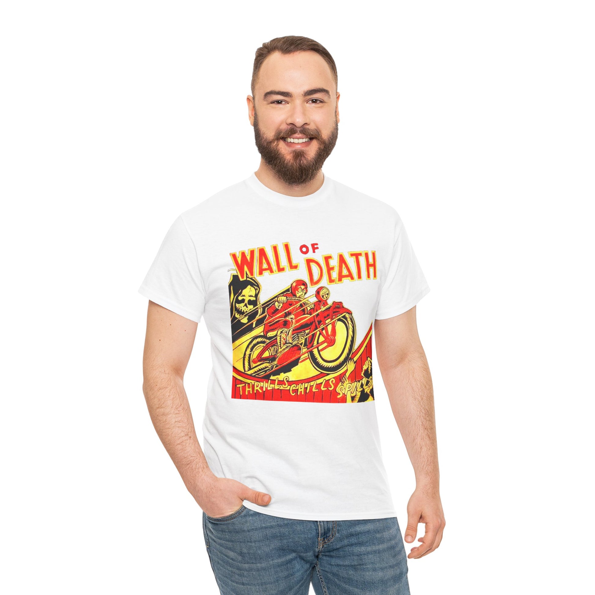 Wall Of Dealth T-shirt - Retro Au Go Go