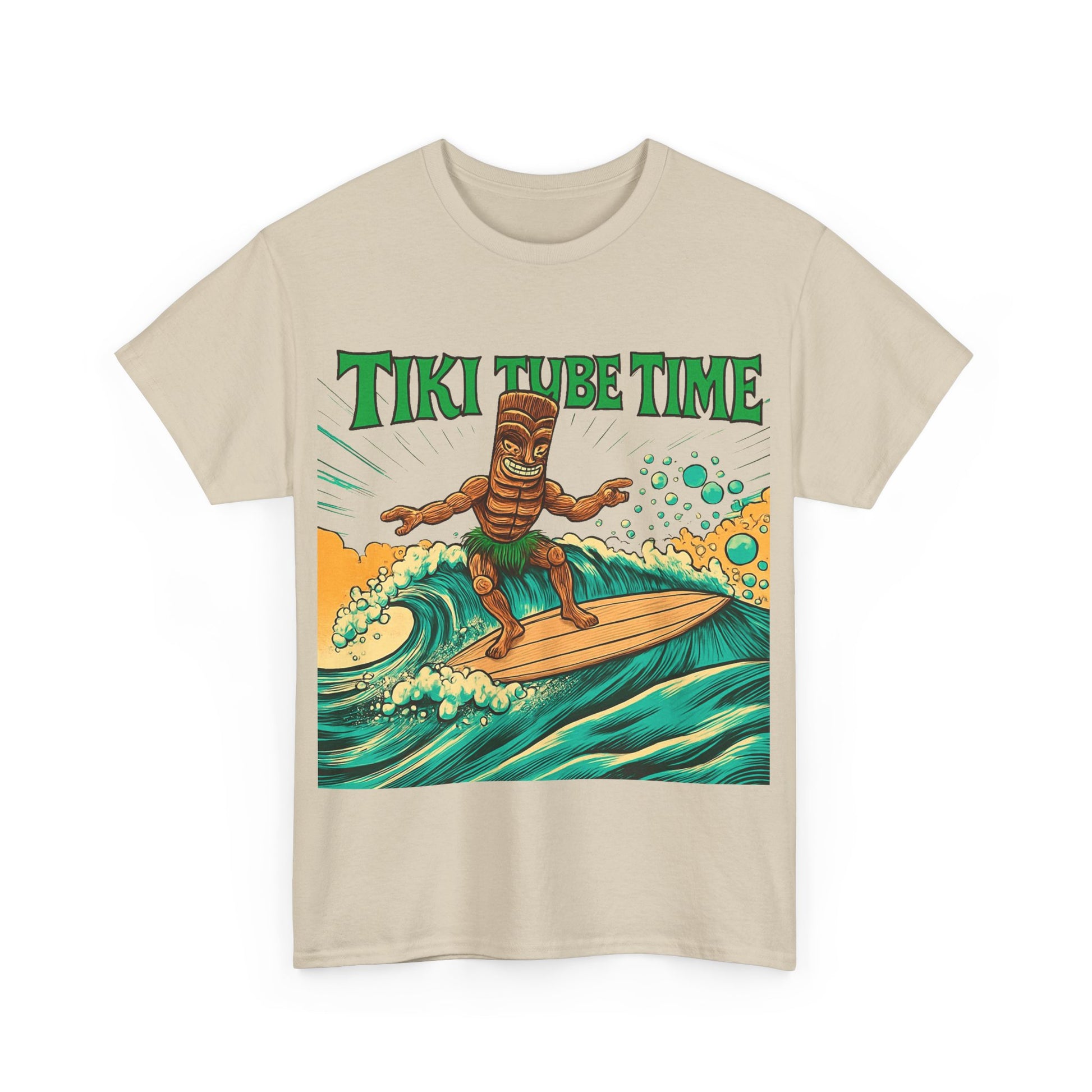 Tiki Tube Time T-shirt - Retro Au Go Go