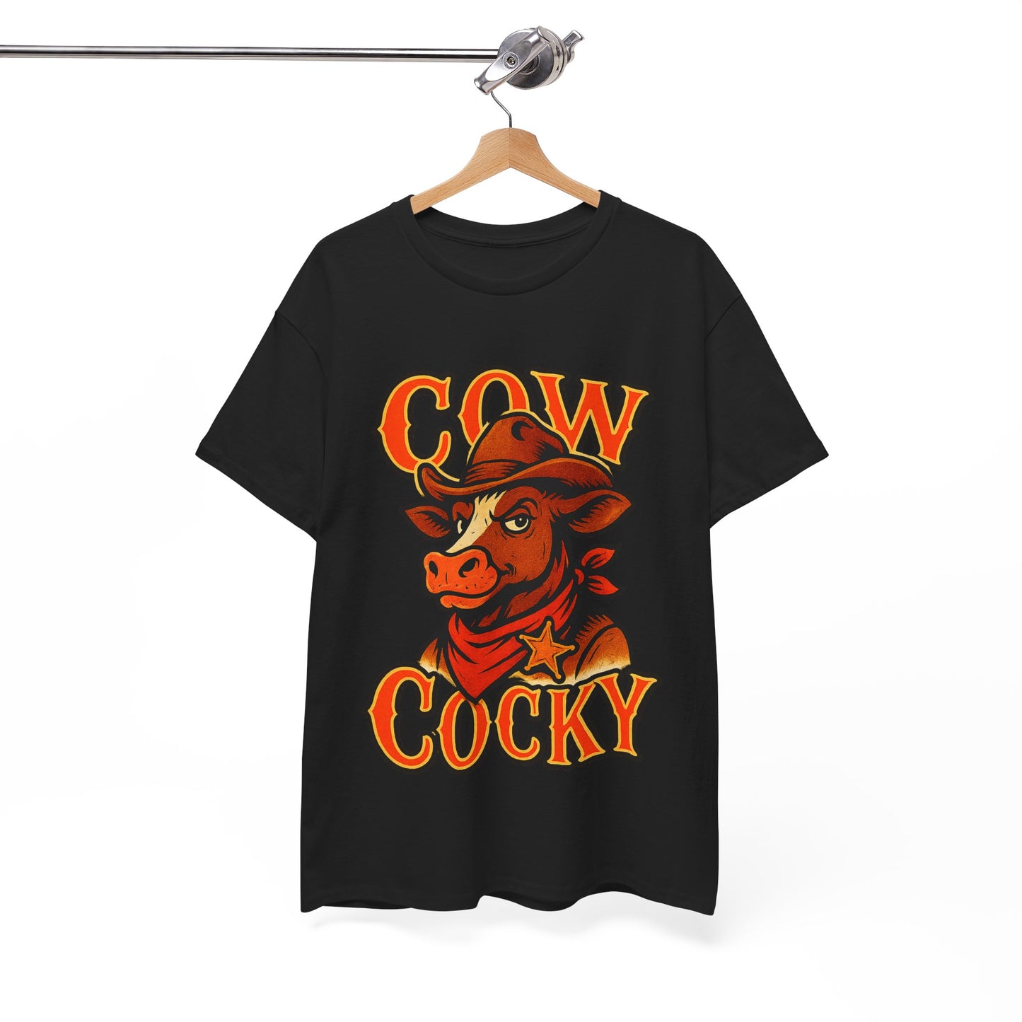Cow Cocky T-Shirt - Retro Au Go Go