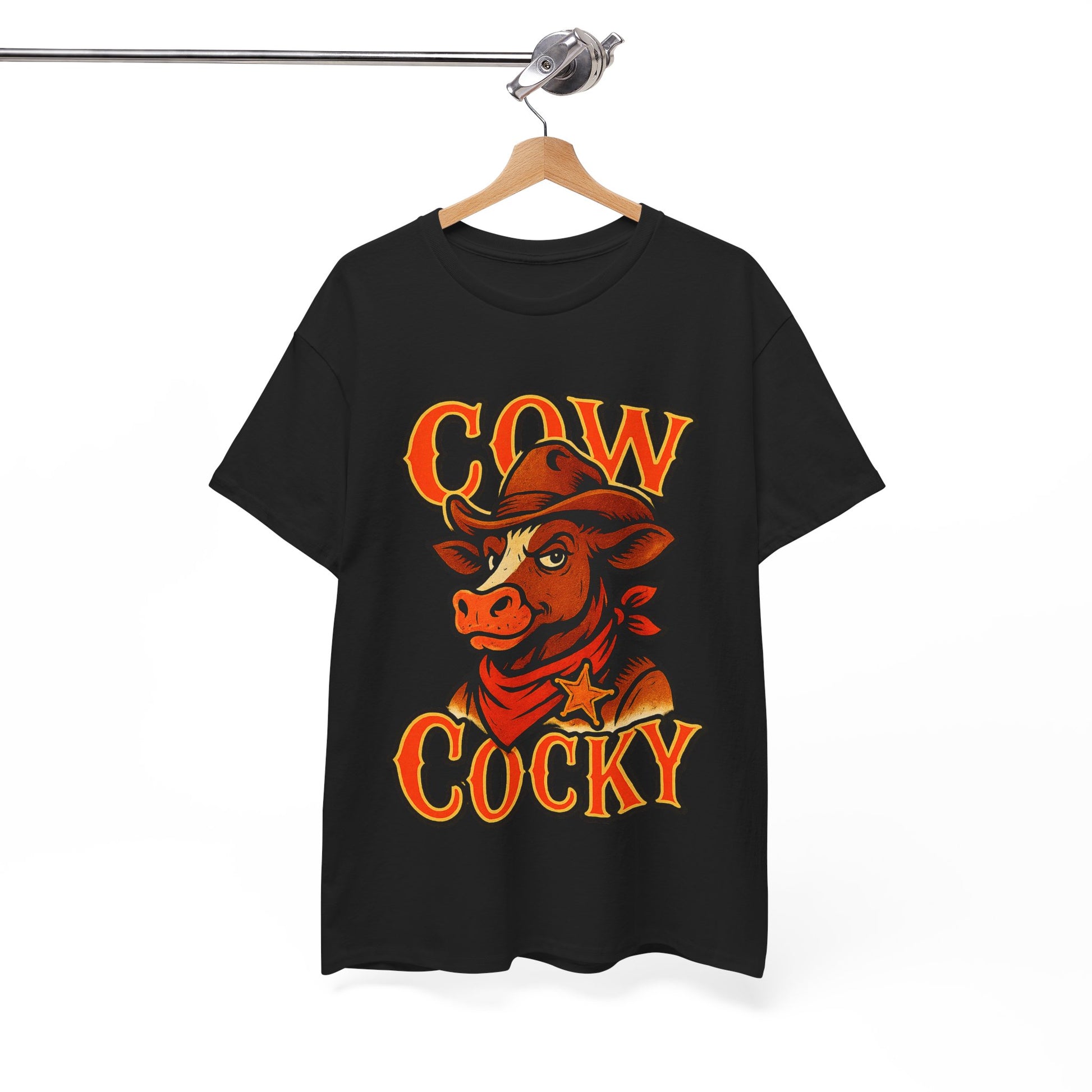 Cow Cocky T-Shirt - Retro Au Go Go