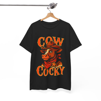 Cow Cocky T-Shirt - Retro Au Go Go