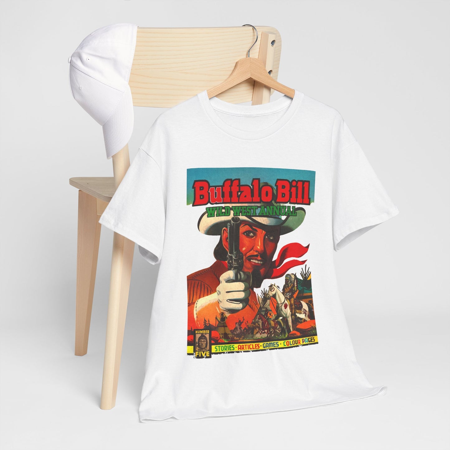 Buffalo Bill T-Shirt - Retro Au Go Go