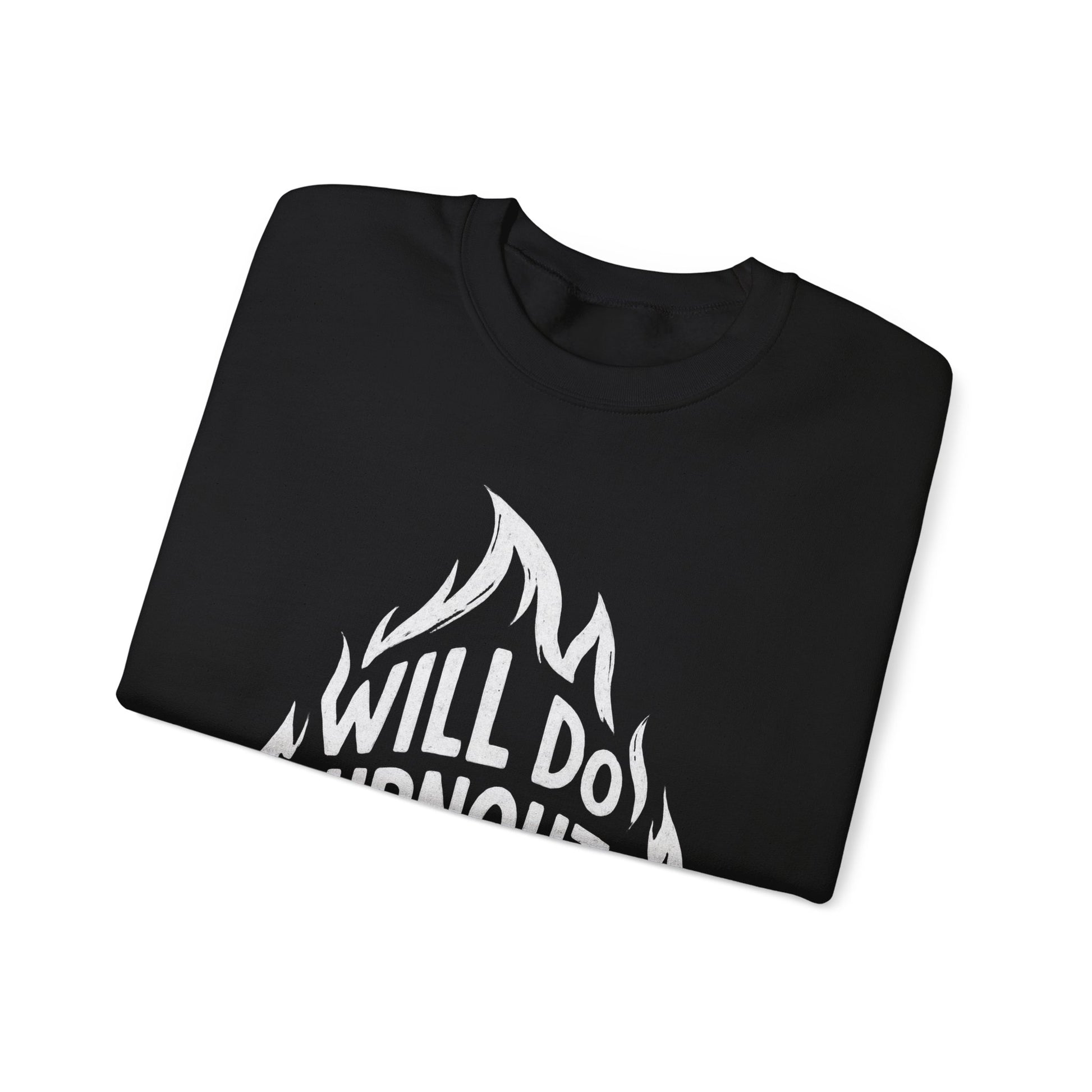Will Do Burnouts For Cold Beer Sweatshirt - Retro Au Go Go