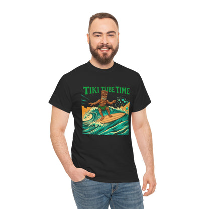 Tiki Tube Time T-shirt - Retro Au Go Go