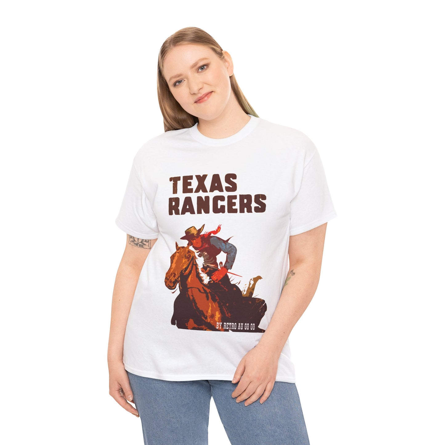 Texas Rangers T-Shirt - Retro Au Go Go