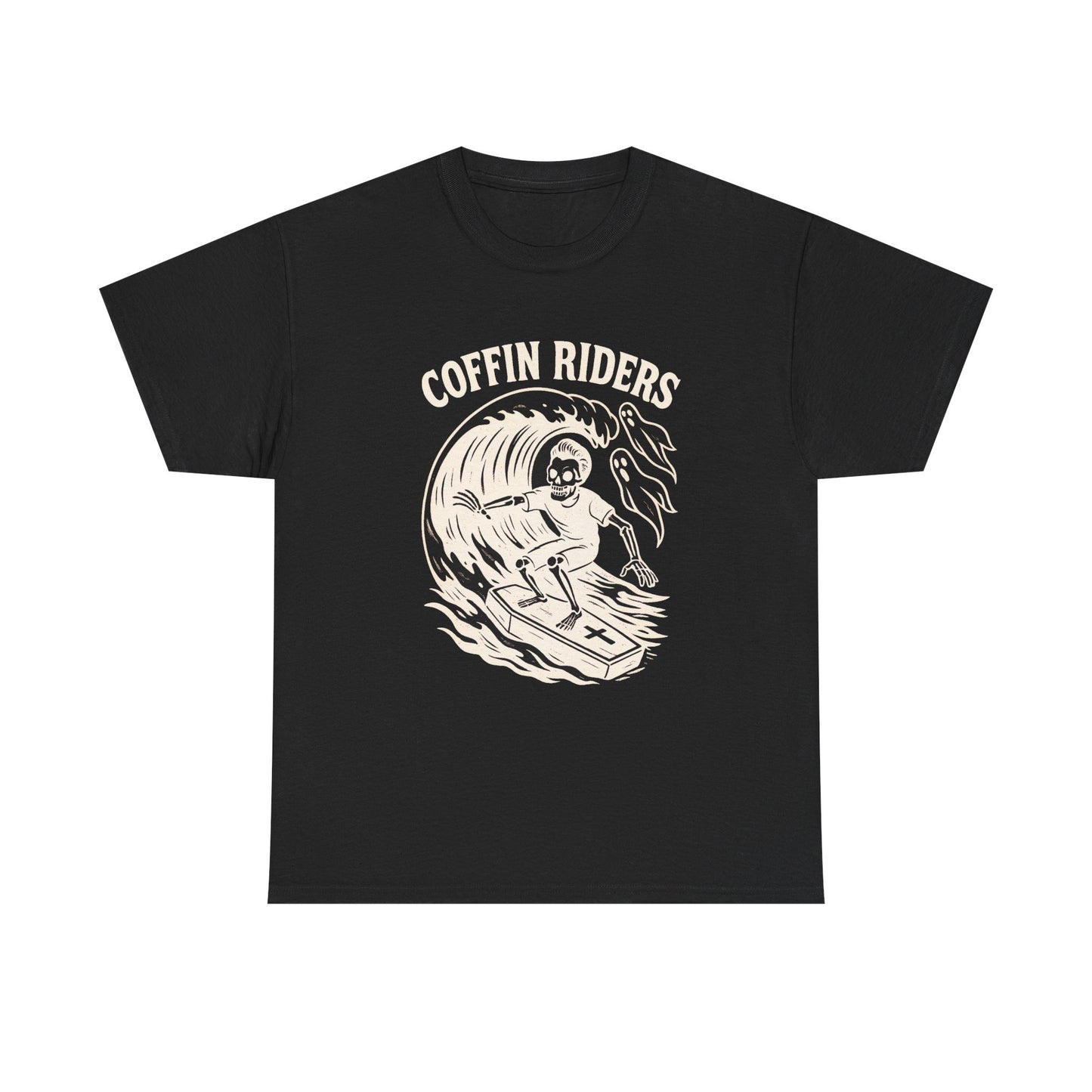 Coffin Riders T-shirt - Retro Au Go Go
