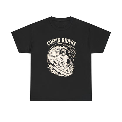 Coffin Riders T-shirt - Retro Au Go Go