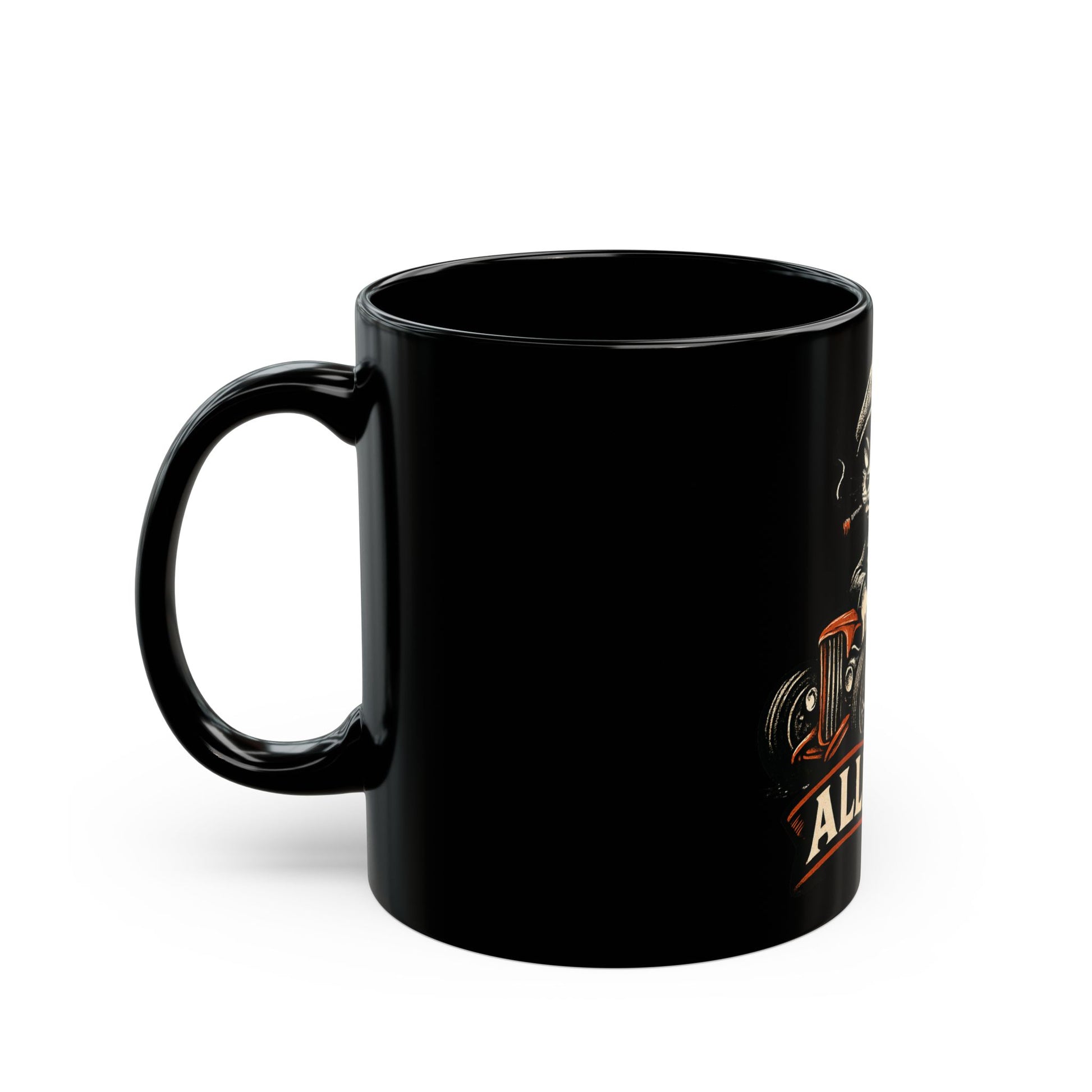 Alley Cat Coffee Tea Mug - Retro Au Go Go